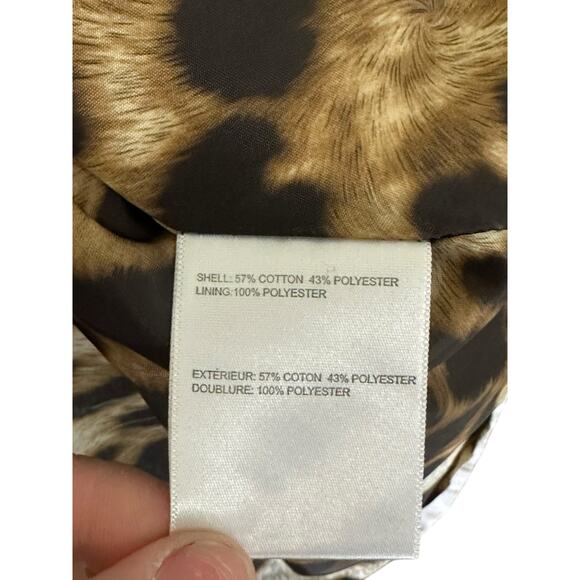 Laundry by Shelli Segal Women's Cream Double Breasted Trench Coat Size Medium - Picture 7 of 8